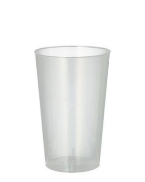 Plastglas Återanvändbart 30cl 25/FP