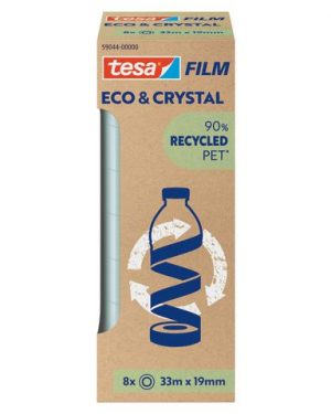 Dok.tejp TESA Eco&Crystal 19mmx33m 8/FP