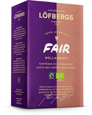 Kaffe LÖFBERGS Fair Mellan Eko/FT 450g