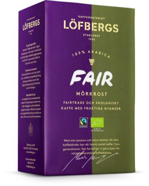 Kaffe LÖFBERGS Fair Dark Eko/FT 500g