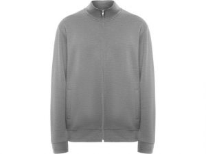 Sweater zip PF ulan unisex gråmel XL