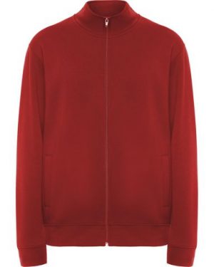 Sweater zip PF ulan unisex röd M
