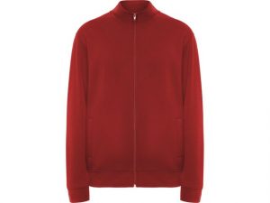 Sweater zip PF ulan unisex röd L