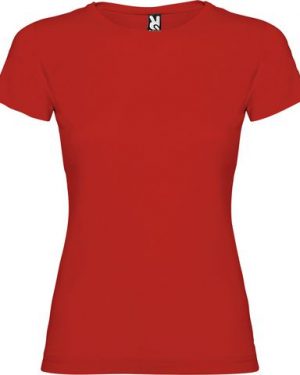 T-shirt PF jamaica dam röd M