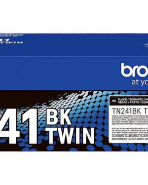 Toner BROTHER TN241BK 2×2,5K svart 2/fp