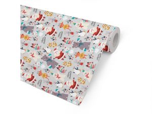 Julpapper 57cmx154m Cozy Xmas