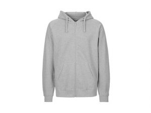 Hoodie zip NEUTRAL O63301 herr grå 4XL