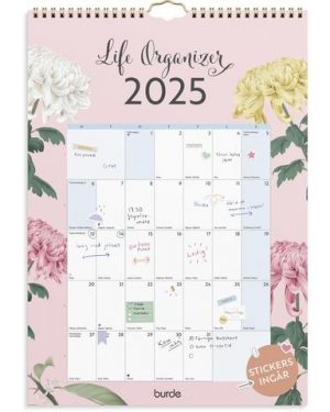 Väggkalender Life Organizer 2025