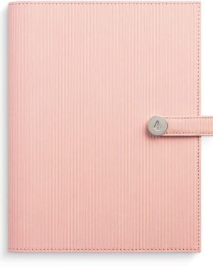 Kalender Weekly A5 2025 konstläder rosa