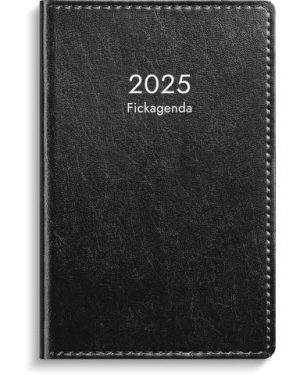 Fickagenda 2025 svart