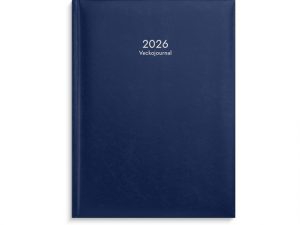 Veckojournal 2026 blå