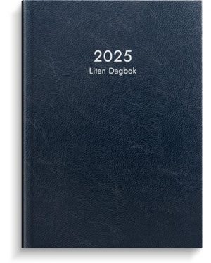 Liten Dagbok 2025 blå