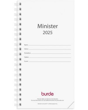 Kalender Minister refill 2025