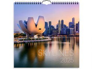 Väggkalender Skylines 2025