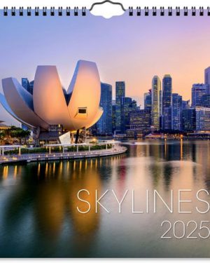 Väggkalender Skylines 2025