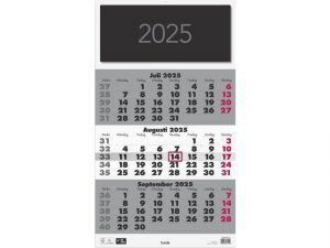 Väggkalender Triplaner Elegant 2025