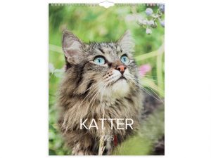 Väggkalender Stora Kattkalendern 2025