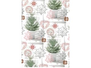 Julpapper 57cmx154m Pinetree