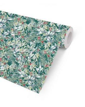 Julpapper 57cmx154m Winter green