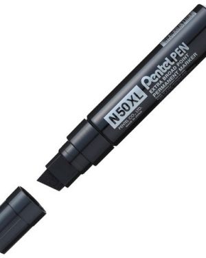 Märkpenna PENTEL N50XL-A sned 15mm svart