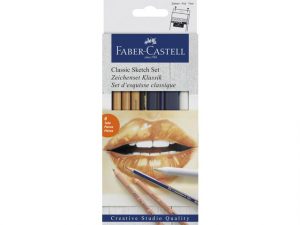 Skisspennor Faber Castell 6/fp