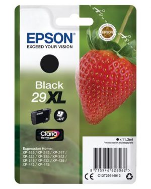 Bläckpatron EPSON C13T29914012 XL svart