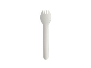 Sporks papper sked/gaffel 160mm 100/fp