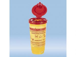 Kanylburk + lock MultiSafe plast 0,5L