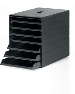 Blankettbox Idealbox Plus 7-fack grå