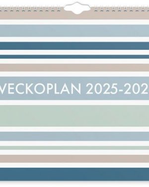 Väggkalender Veckoplan 25/26