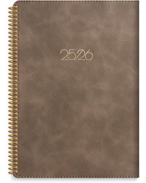 Kalender Study Twist mocca A5 25/26