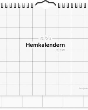 Hemkalendern Clean 25/26
