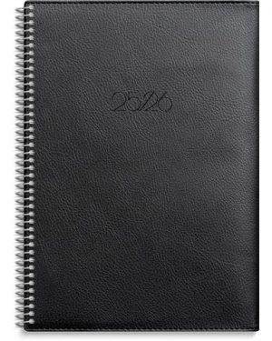 Kalender Study Twist svart A5 25/26