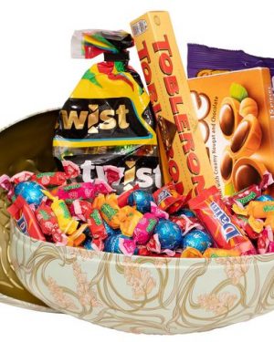Påskägg Morris Mega inslaget godis 745g