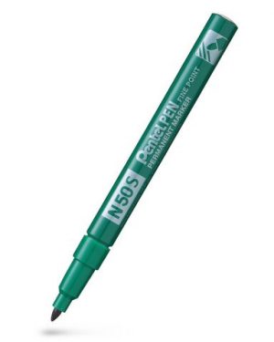 Märkpenna PENTEL perm. 3,2mm rund grön