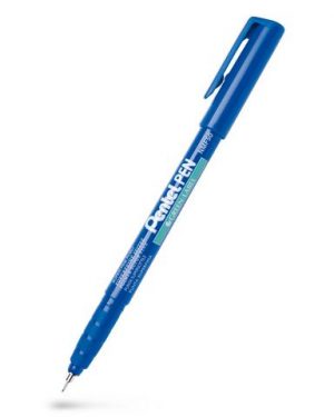 Märkpenna PENTEL perm super fine 0,6 blå