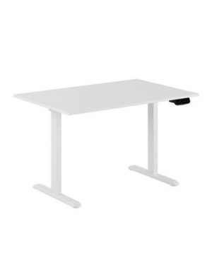 Skrivbord Ergo 2-motorigt 120x80cm vit