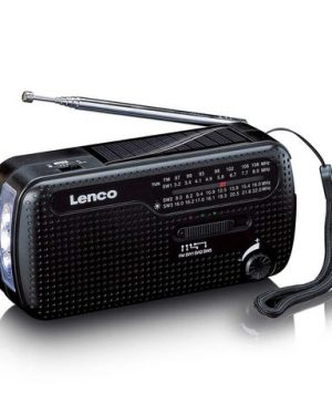 Vevradio LENCO Ficklampa+Powerbank