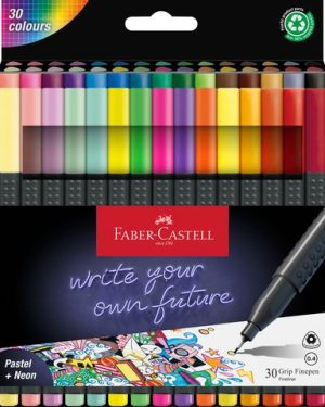 Fiberpenna FABER Grip Fine 0.4 mm 30/fp