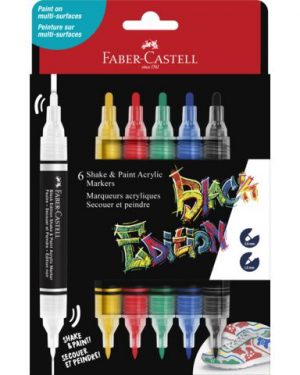 Fiberpenna shake&Paint metallic 6/fp