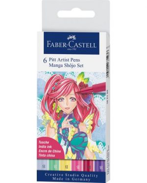 Fiberpenna Pitt Artist Brush Shôjo 6/fp