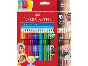Färgpenna FABER CASTELL Grip 24/fp