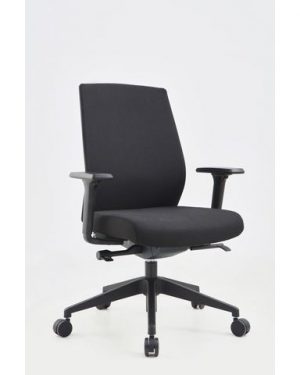 Kontorsstol LYRECO Phoenix synk svart