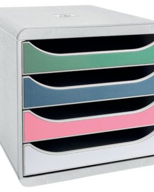 Blankettbox Bigbox Autentik 4låd. pastel