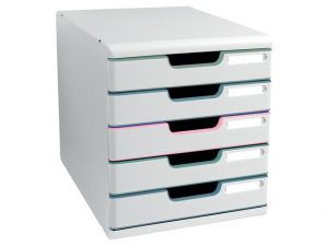 Blankettbox Modulo A4 Autentik 5låd. vit