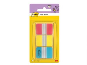 Index POST-IT stark 25,4×38,1r/g/b 66/fp