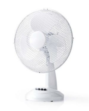 Bordsfläkt NEDIS 30 cm 35W plast vit