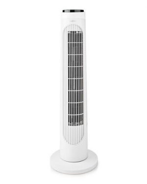 Tornfläkt NEDIS 74 cm 45W + fjärr vit