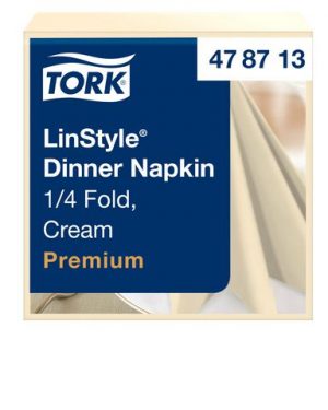 Servett TORK LinStyle creme39x39cm 50/fp