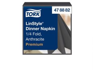 Servett TORK LinStyle kol 39x39cm 50/fp